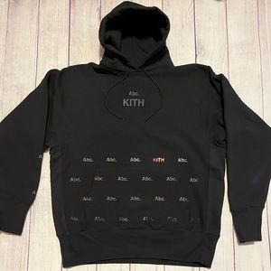 Kith x Advisory Board Crystals Holograph hoodie size M